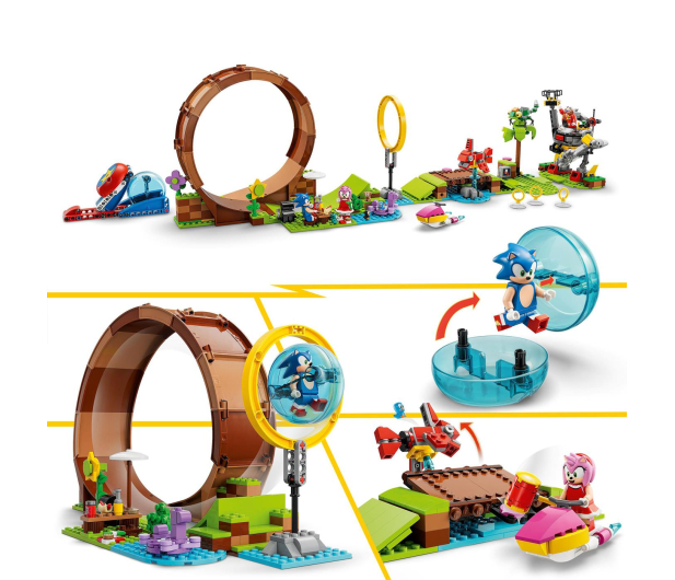 LEGO Sonic the Hedgehog™ 76994 Sonic – wyzwanie z pętlą - 1159415 - zdjęcie 4
